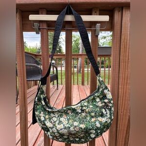 Spring Grass Baggu Medium Crescent Bag